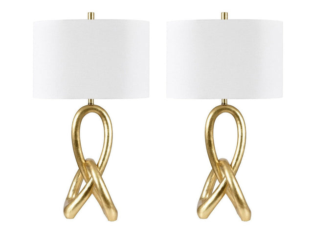 St. James Gold Table Lamp (Set of 2) - Ornate Home