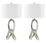 St. James Silver Table Lamp (Set of 2) - Ornate Home