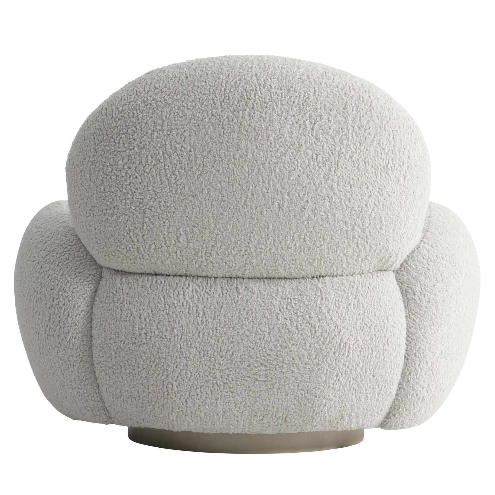 St. Jean Greige/Grey Fabric Swivel Chair - Ornate Home