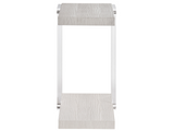 St Kitts White Sand Accent Table - Ornate Home