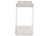 St Kitts White Sand Accent Table - Ornate Home