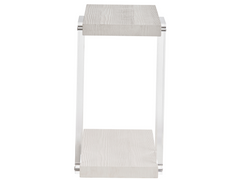 St Kitts White Sand Accent Table - Ornate Home