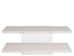 St Kitts White Sand Coctail Table - Ornate Home