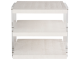 St Kitts White Sand End Table - Ornate Home