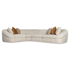 St. Tropez Blue Sectional - Ornate Home