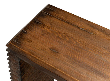 Stacked Brown Console Table - Ornate Home