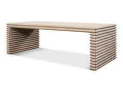 Stacked Grey Cocktail Table - Ornate Home