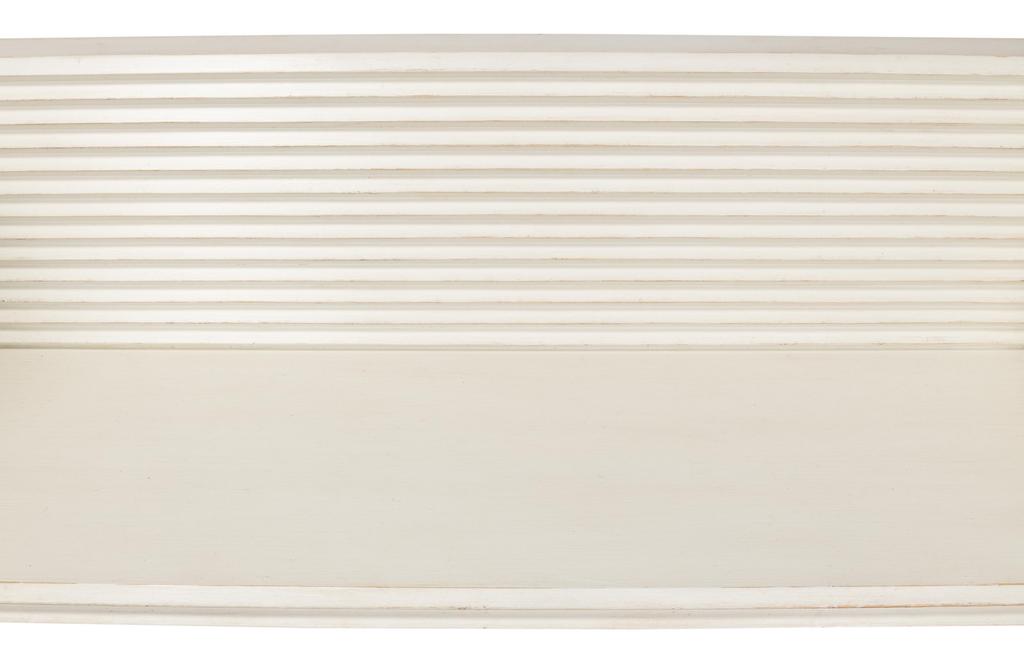 Stacked White Bench - Ornate Home