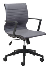 Stacy Dark Gray Office Chair - Ornate Home