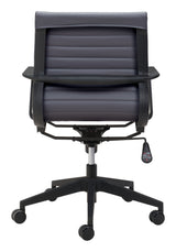 Stacy Dark Gray Office Chair - Ornate Home