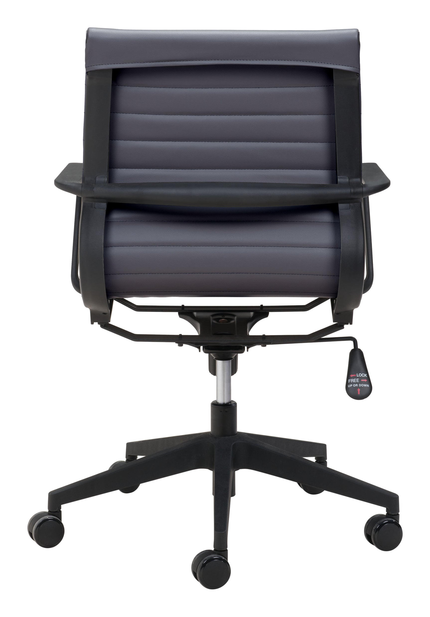 Stacy Dark Gray Office Chair - Ornate Home