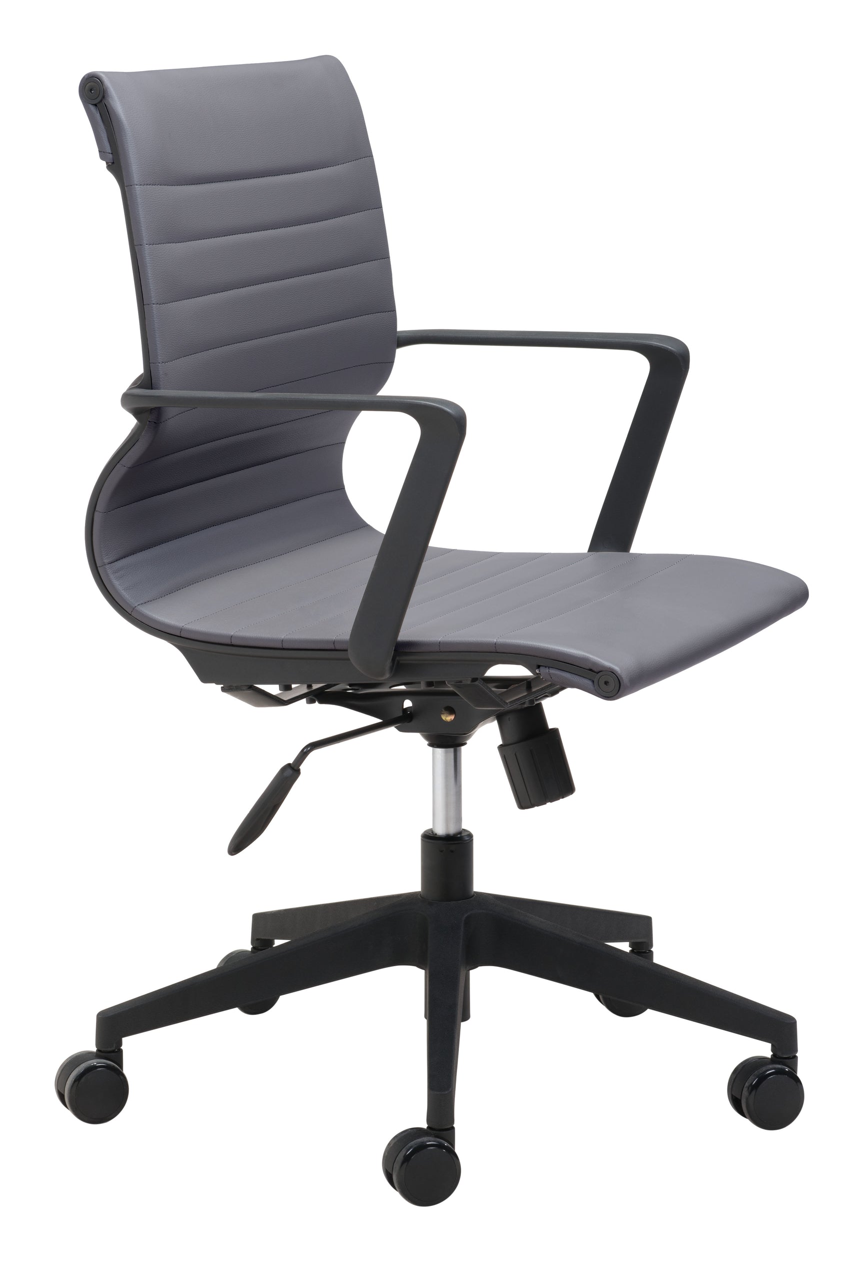 Stacy Dark Gray Office Chair - Ornate Home