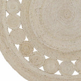 Stafford Bleached Jute Round Rug - Clearance - Ornate Home