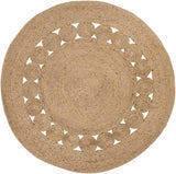 Stafford Round Jute Rug - Clearance - Ornate Home