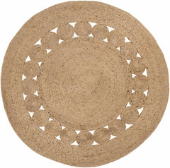 Stafford Round Jute Rug - Clearance - Ornate Home