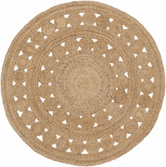 Stafford Round Jute Rug - Clearance - Ornate Home