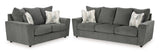 Stairatt Gravel Living Room Set / 2pc (Online Special Price) - Ornate Home