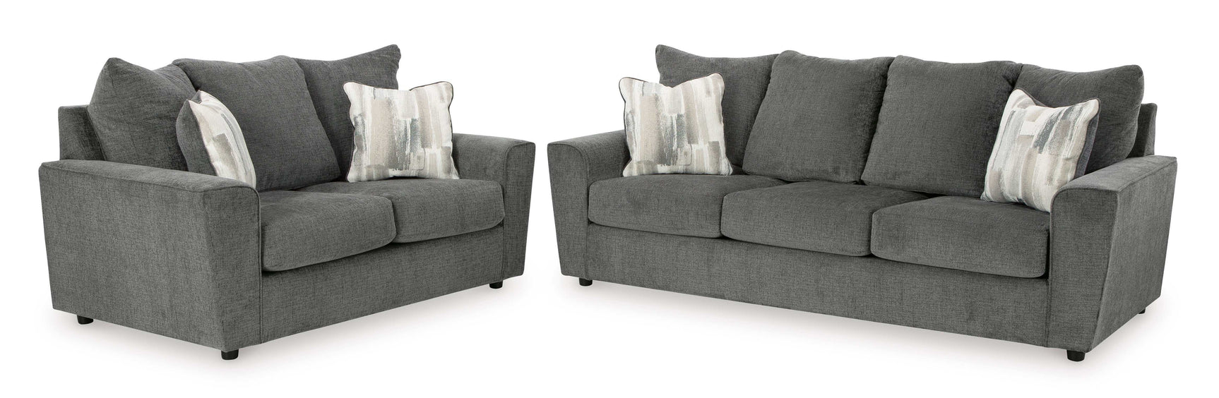 Stairatt Gravel Living Room Set / 2pc (Online Special Price) - Ornate Home