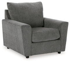 Stairatt Gravel Sofa, Loveseat, Chair and Ottoman - Ornate Home