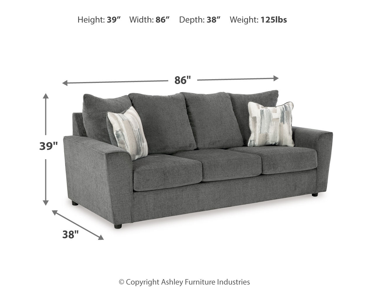 Stairatt Gravel Sofa and Chair (Online Special Price) - Ornate Home