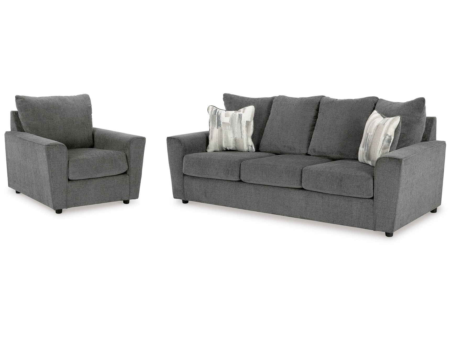 Stairatt Gravel Sofa and Chair - Ornate Home