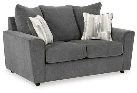 Stairatt Gravel Sofa and Loveseat - Ornate Home