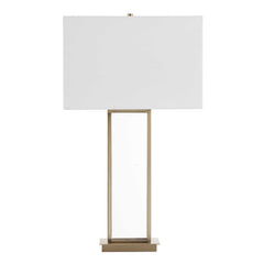 Stambaugh Brass Crystal Table Lamp - Ornate Home