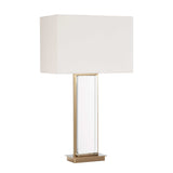 Stambaugh Brass Crystal Table Lamp - Ornate Home