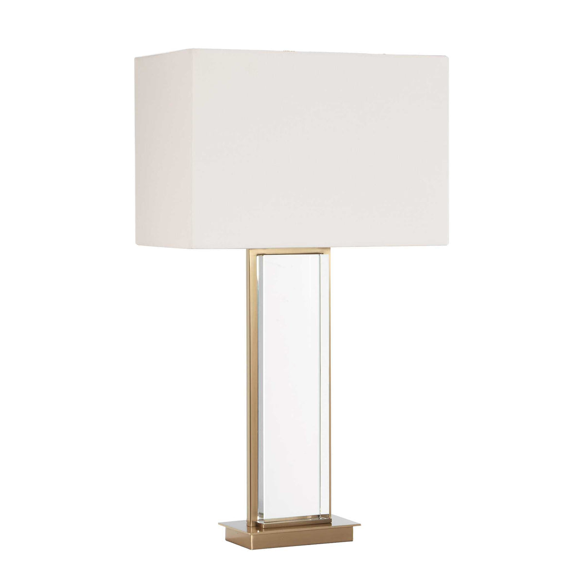 Stambaugh Brass Crystal Table Lamp - Ornate Home