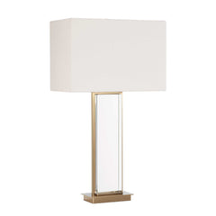Stambaugh Brass Crystal Table Lamp - Ornate Home
