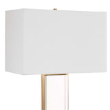 Stambaugh Brass Crystal Table Lamp - Ornate Home