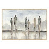 Stance White Painting 48x72 by Buddy Whitlock - Ornate Home