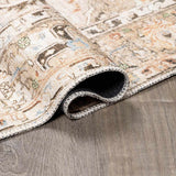 Standon Vintage Flat Pile Washable Rug - Ornate Home