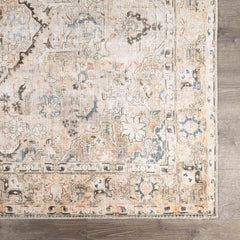 Standon Vintage Flat Pile Washable Rug - Ornate Home