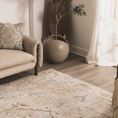 Standon Vintage Flat Pile Washable Rug - Ornate Home