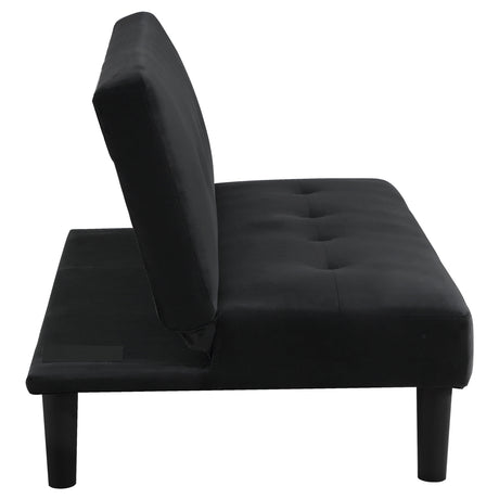 Stanford Black Sofa Bed - Ornate Home