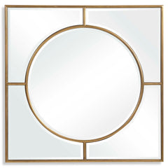 Stanford Gold Square Mirror - Ornate Home