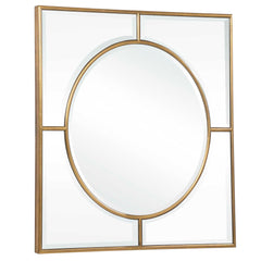 Stanford Gold Square Mirror - Ornate Home