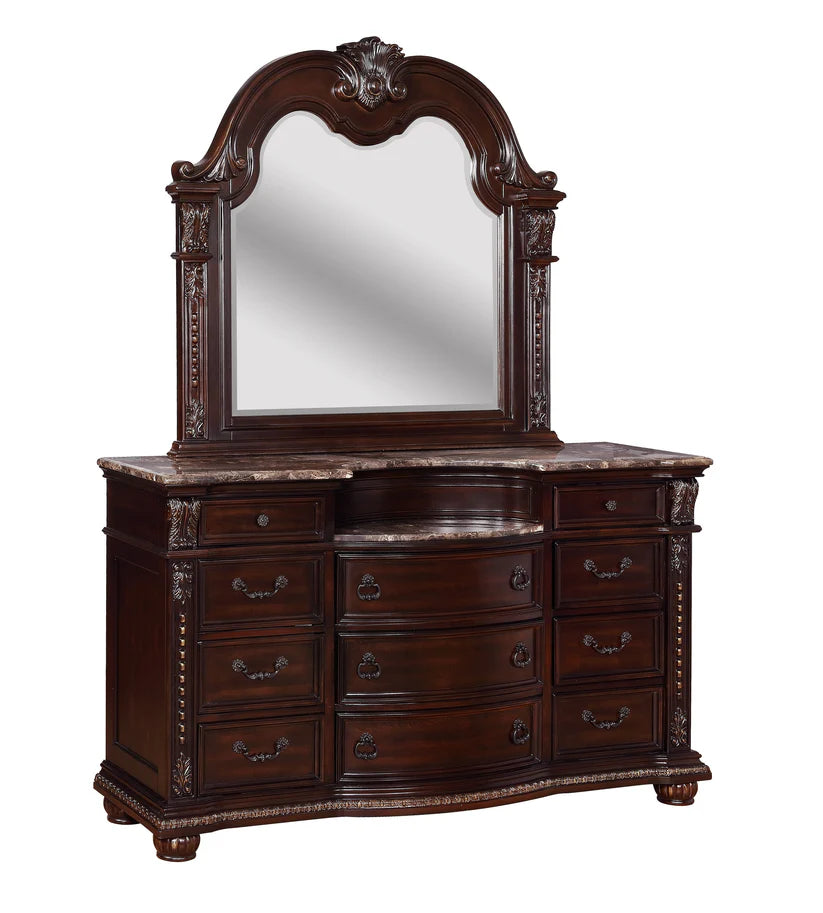 Stanley Cherry Brown Dresser - Ornate Home