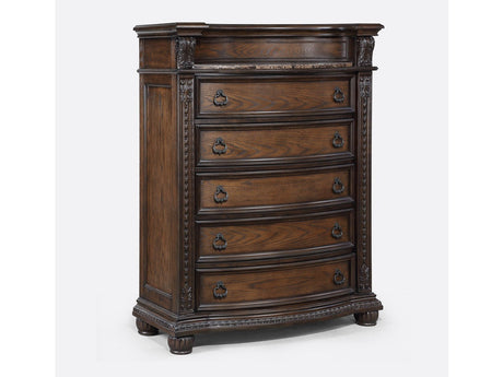 Stanley Coffee Brown Chest - Ornate Home