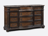 Stanley Coffee Brown Dresser - Ornate Home