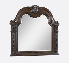 Stanley Coffee Brown Upholstered Sleigh Bedroom Set - Ornate Home