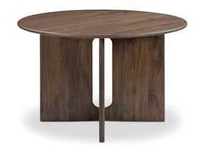 Stanley Dark Brown Dining Table - Ornate Home