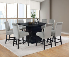 Stanton Grey & Black Counter Height Chairs (Set of 2) - Ornate Home