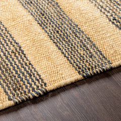 Stapleford Striped Jute Carpet - Clearance - Ornate Home