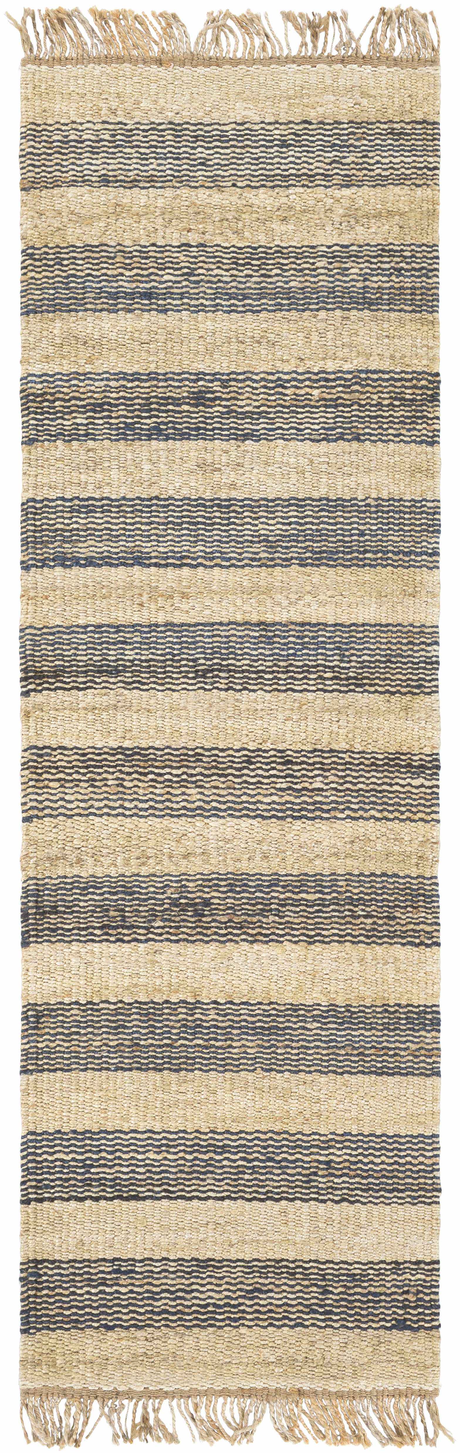 Stapleford Striped Jute Carpet - Clearance - Ornate Home