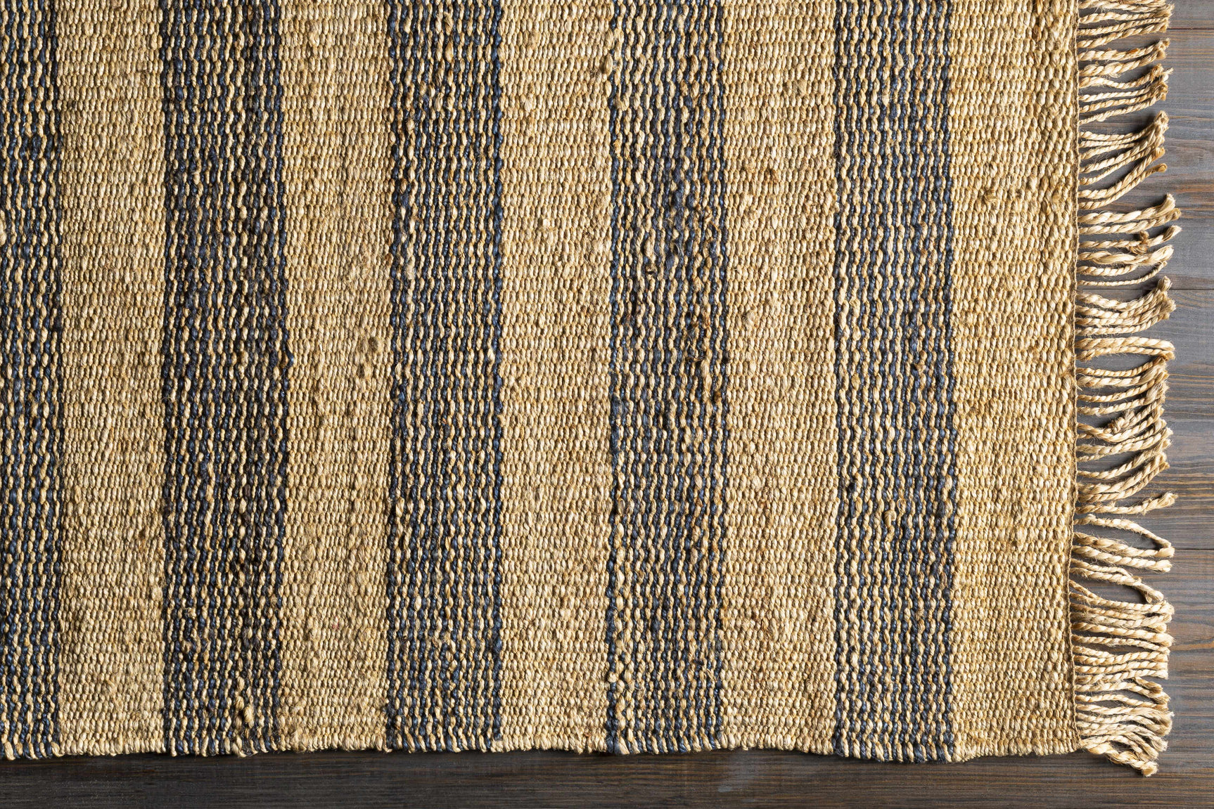 Stapleford Striped Jute Carpet - Clearance - Ornate Home