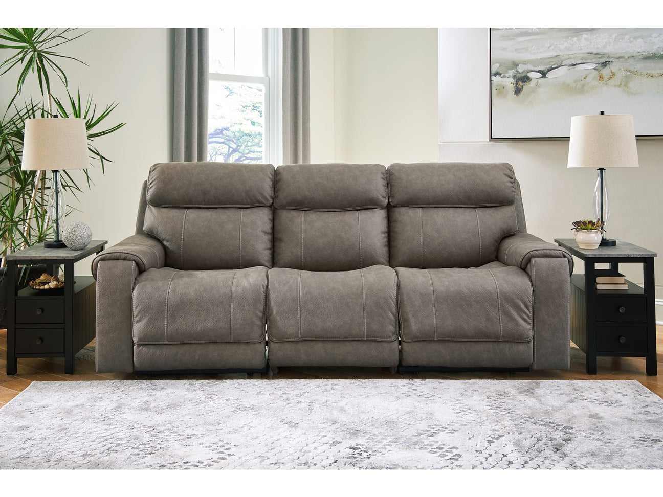 Starbot Fossil 3-Piece Power Reclining Sectional Sofa - Ornate Home