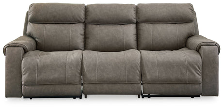 Starbot Fossil 3-Piece Power Reclining Sectional Sofa - Ornate Home