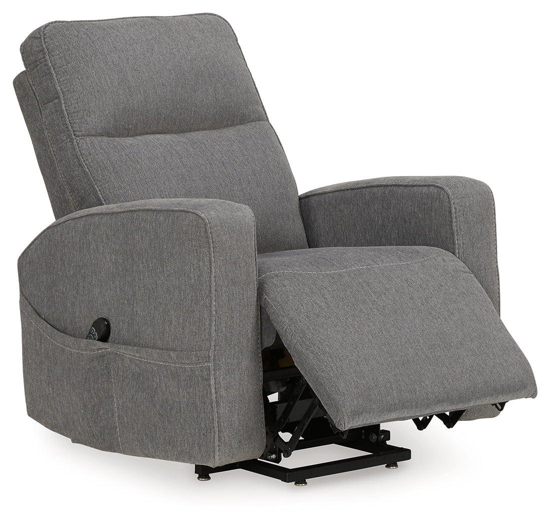 Starganza Gray Power Lift Recliner (Online Special Price) - Ornate Home